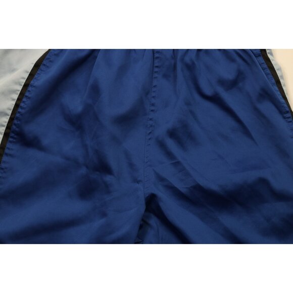 Vintage 90s Pepsi Co Mens Medium Spell Out Reflective Surf Board Shorts Blue - Picture 9 of 10